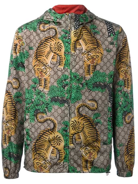 gucci bengal jacket|gucci tiger canvas jacket.